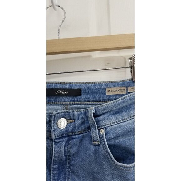Mavi Barcelona Jeans High Rise Wide Leg Light Wash 29/28 - Picture 2 of 9